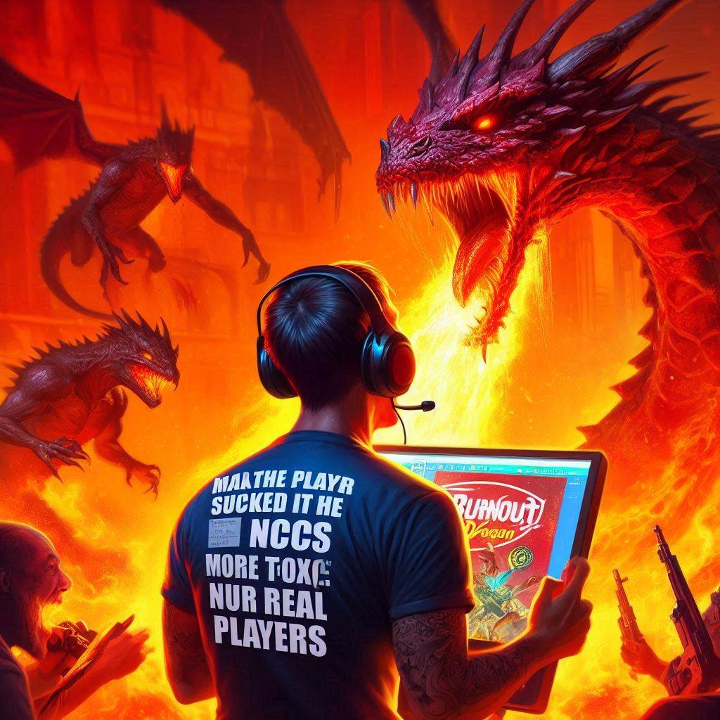 Cerita Lucu: Gamer Tersedot ke Game, NPC-nya Lebih Toxic dari Player Beneran