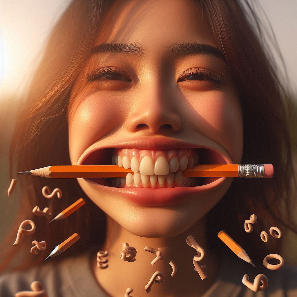 Teknik Berbicara Lancar Dengan Pensil di Mulut